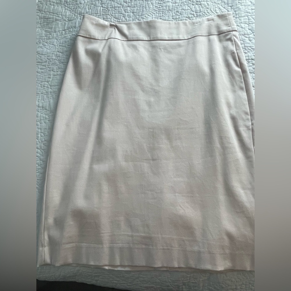 Lord & Taylor Light Pink Pencil Skirt
